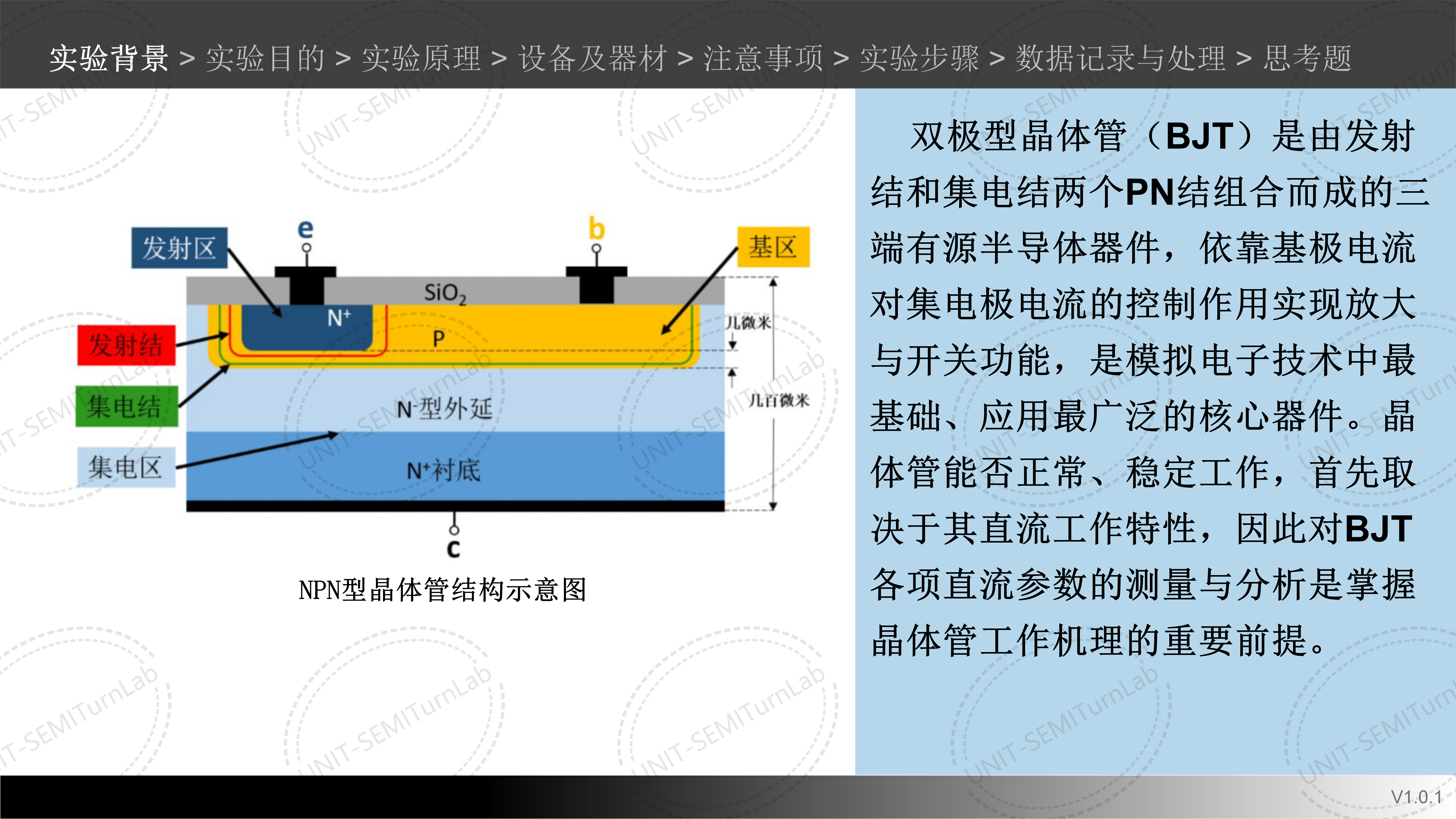 双极型晶体管的直流参数测量