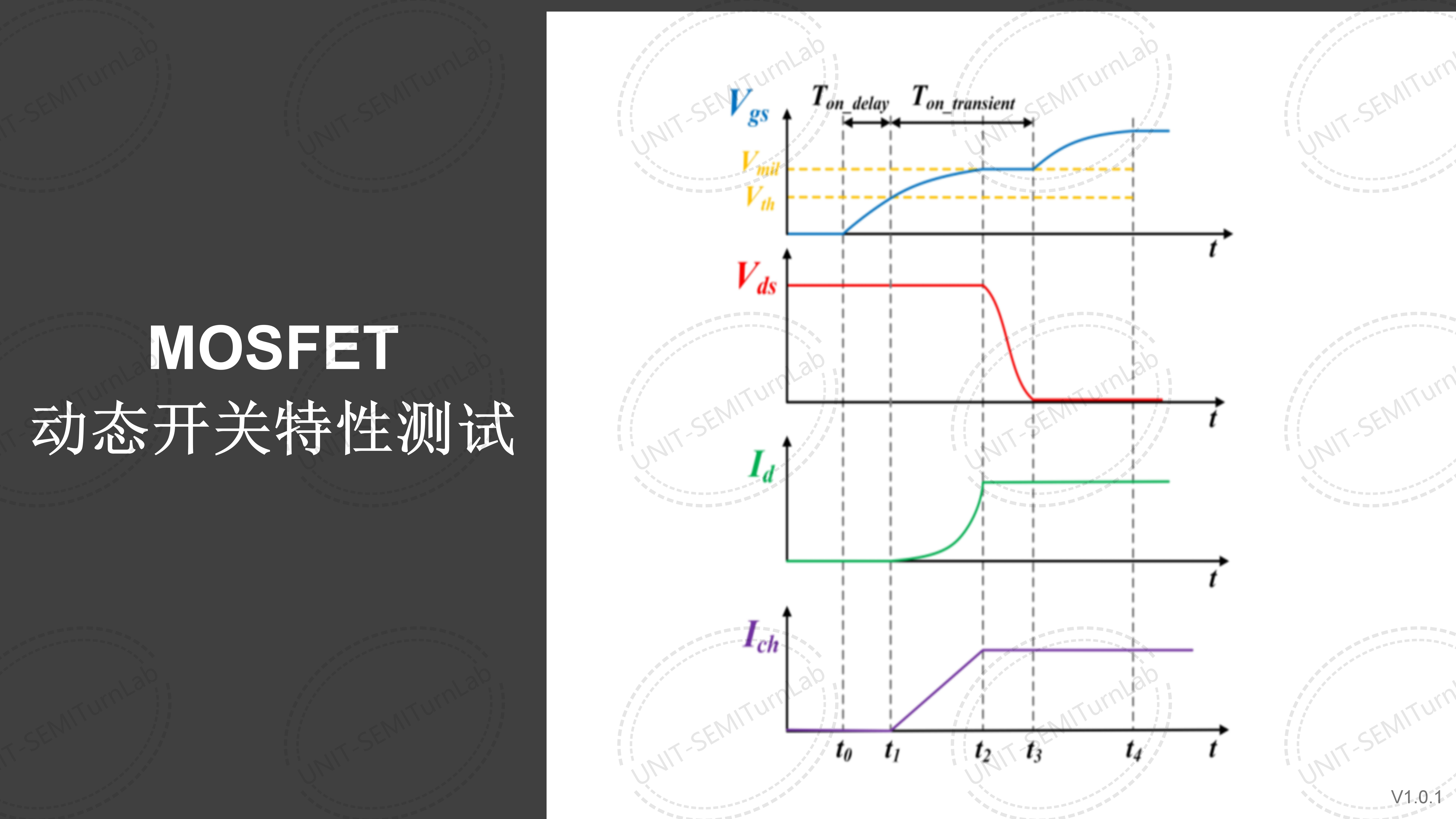 场效应晶体管动态开关特性测试